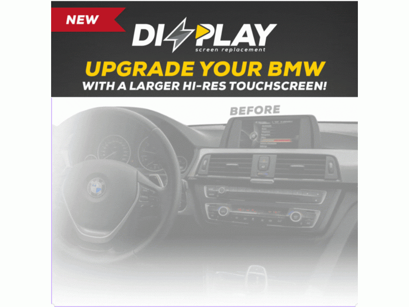 Now Available: DIZZPLAY Touchscreen Upgrade for BMW – Powered by ZZ2