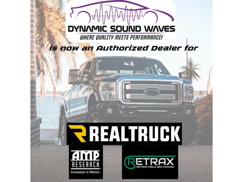 Dynamic Sound Waves Becomes Authorized RealTruck Dealer, Now Offering Retrax and AMP Research
